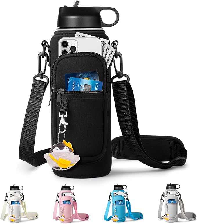 Stay Hydrated in Style with Our Hands-Free Water Bottle Holder!