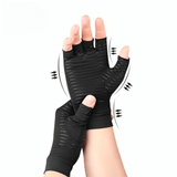 Pain Relief Copper Infused Therapeutic Gloves With wrist Strap For Extra Support