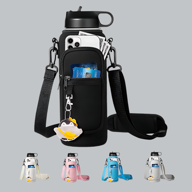 Stay Hydrated in Style with Our Hands-Free Water Bottle Holder!