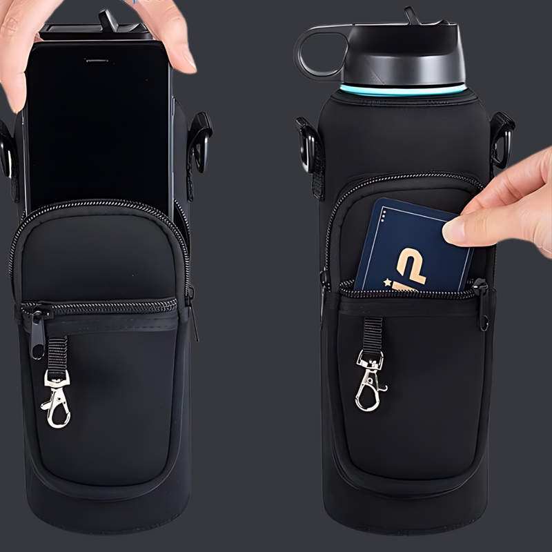 Stay Hydrated in Style with Our Hands-Free Water Bottle Holder!